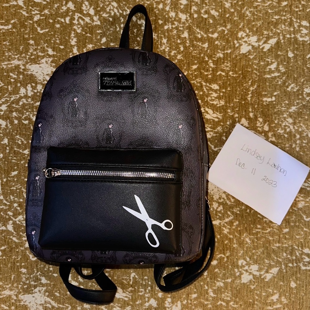Edward Scissorhands mini backpack